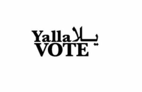 YALLA VOTE Logo (USPTO, 17.07.2019)