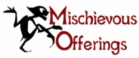 MISCHIEVOUS OFFERINGS Logo (USPTO, 29.07.2019)