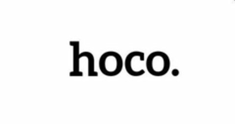 HOCO. Logo (USPTO, 08/28/2019)