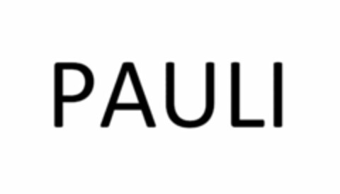 PAULI Logo (USPTO, 20.09.2019)