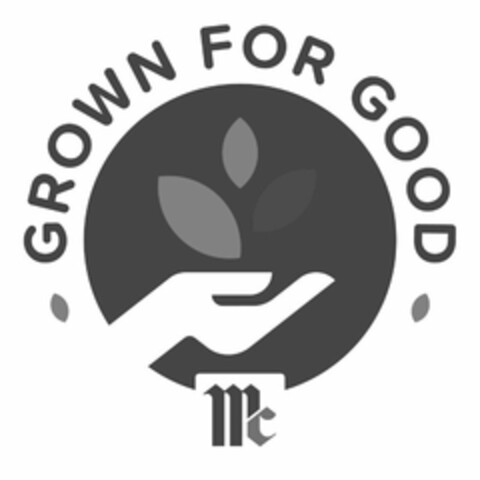 GROWN FOR GOOD MC Logo (USPTO, 02/10/2020)