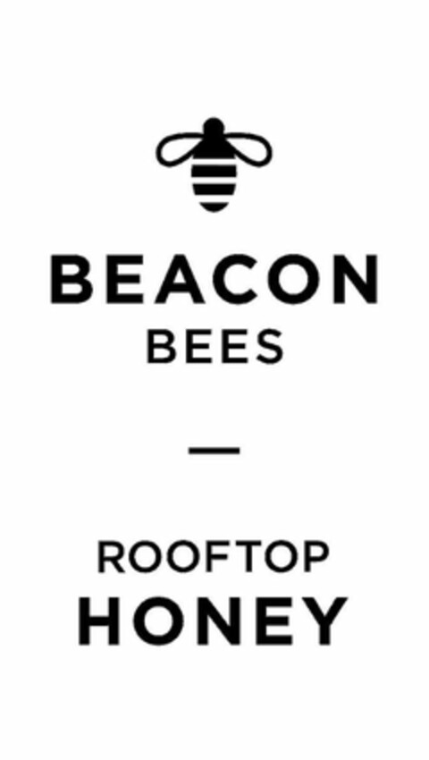 BEACON BEES ROOFTOP HONEY Logo (USPTO, 29.04.2020)