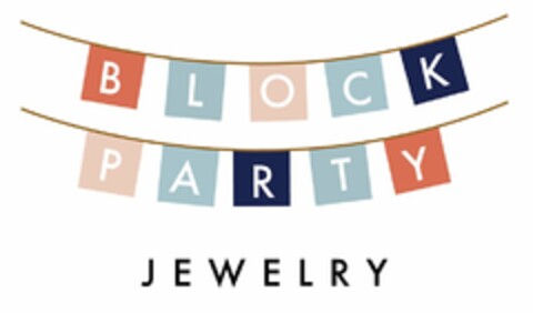 BLOCK PARTY JEWELRY Logo (USPTO, 07/31/2020)