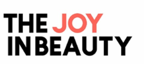 THE JOY IN BEAUTY Logo (USPTO, 20.08.2020)