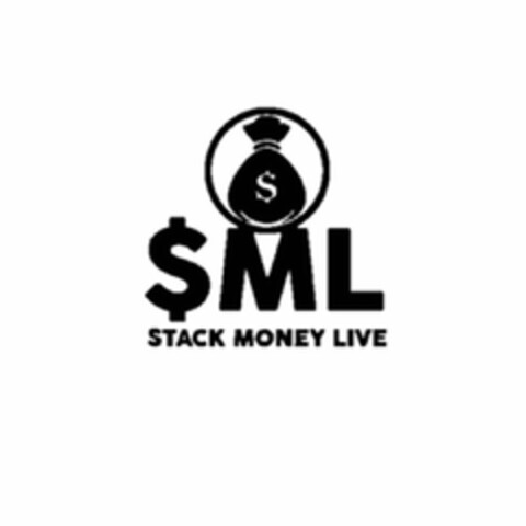 $ $ML STACK MONEY LIVE Logo (USPTO, 09/08/2020)