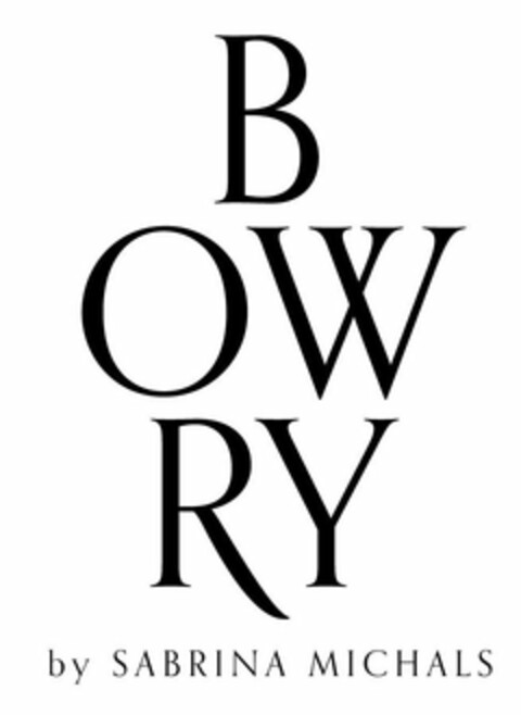 BOWRY BY SABRINA MICHALS Logo (USPTO, 17.09.2020)