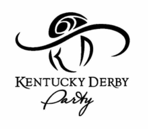 K D KENTUCKY DERBY PARTY Logo (USPTO, 04.02.2009)