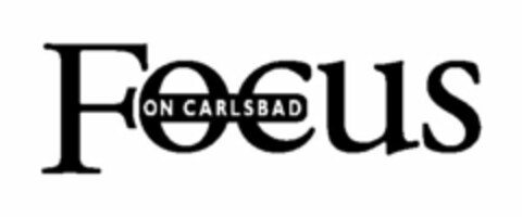 FOCUS ON CARLSBAD Logo (USPTO, 02/05/2009)