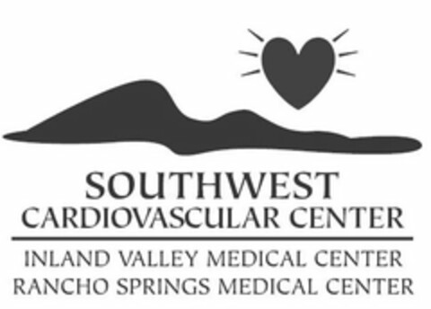 SOUTHWEST CARDIOVASCULAR CENTER INLAND VALLEY MEDICAL CENTER RANCHO SPRINGS MEDICAL CENTER Logo (USPTO, 13.07.2009)