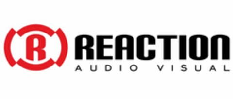 R REACTION AUDIO VISUAL Logo (USPTO, 29.07.2009)