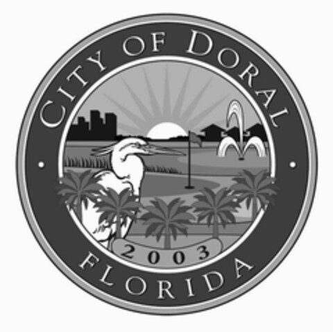 CITY OF DORAL 2003 FLORIDA Logo (USPTO, 12/29/2009)