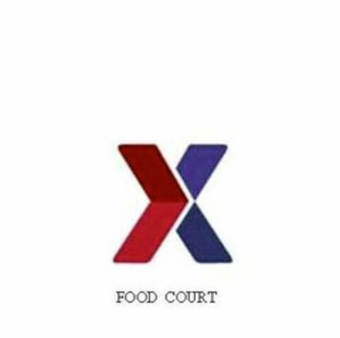 X FOOD COURT Logo (USPTO, 14.01.2010)