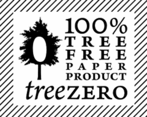 TREEZERO 100% TREE FREE PAPER PRODUCT Logo (USPTO, 04/12/2010)