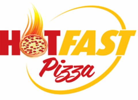 HOTFAST PIZZA Logo (USPTO, 16.07.2010)