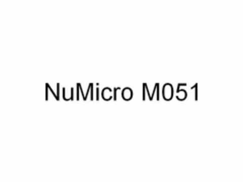 NUMICRO M051 Logo (USPTO, 10.08.2010)