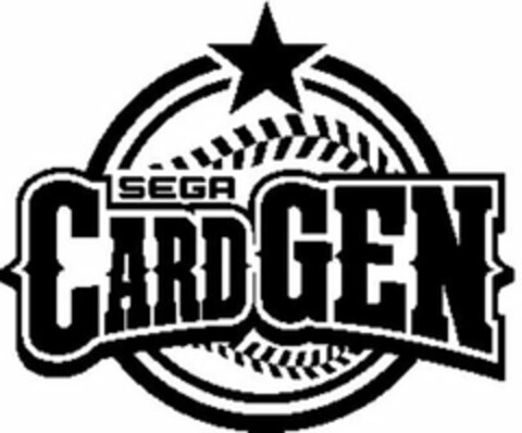 SEGA CARDGEN Logo (USPTO, 10.08.2010)