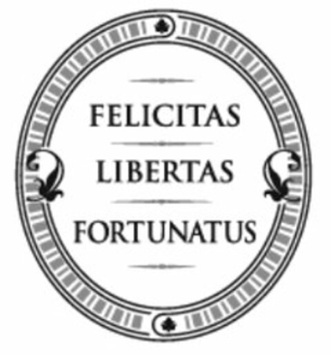 FELICITAS LIBERTAS FORTUNATUS Logo (USPTO, 08.11.2010)