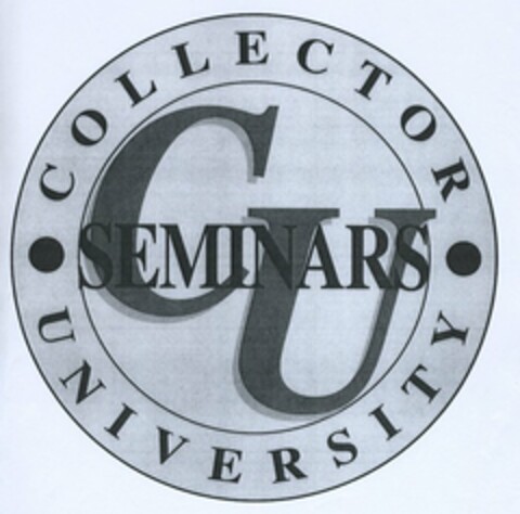 CU SEMINARS · COLLECTOR UNIVERSITY · Logo (USPTO, 22.11.2010)
