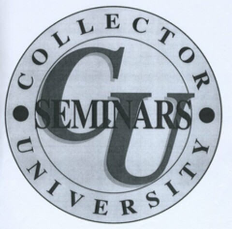 CU SEMINARS · COLLECTOR UNIVERSITY · Logo (USPTO, 11/22/2010)