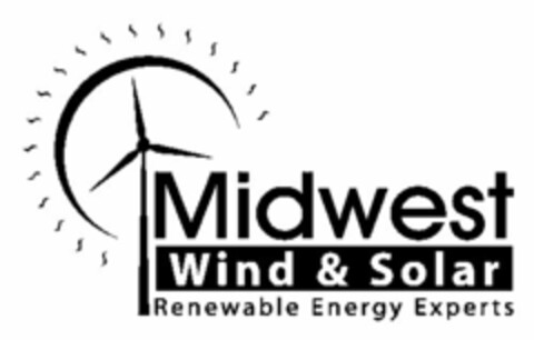 MIDWEST WIND & SOLAR RENEWABLE ENERGY EXPERTS Logo (USPTO, 01/05/2011)