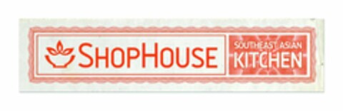 SHOPHOUSE SOUTHEAST ASIAN KITCHEN Logo (USPTO, 06.04.2011)