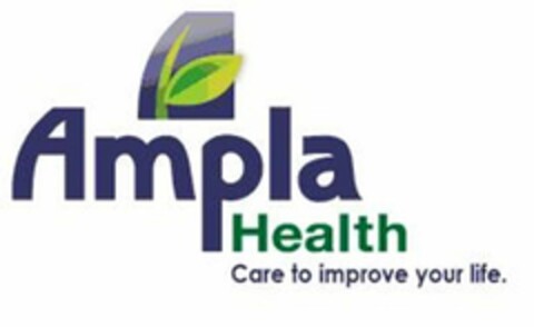 AMPLA HEALTH CARE TO IMPROVE YOUR LIFE. Logo (USPTO, 04/20/2011)