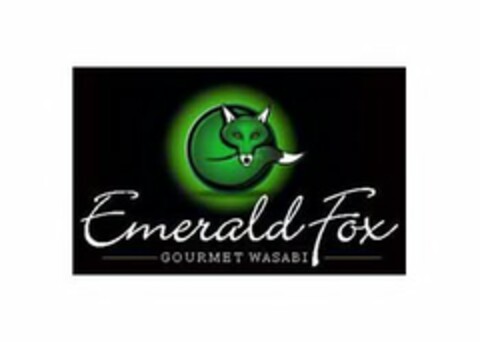 EMERALD FOX GOURMET WASABI Logo (USPTO, 11/17/2011)