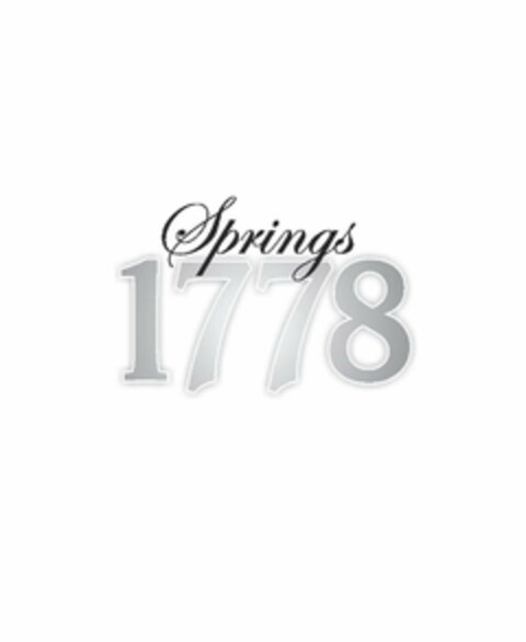 SPRINGS 1778 Logo (USPTO, 29.02.2012)