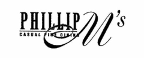 PHILLIP M'S CASUAL FINE DINING Logo (USPTO, 04/30/2012)