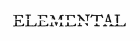 ELEMENTAL Logo (USPTO, 10/29/2012)