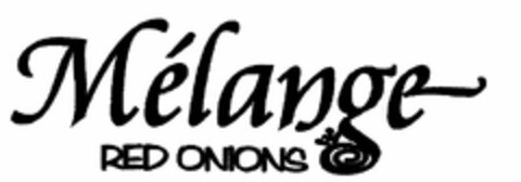 MÉLANGE RED ONIONS Logo (USPTO, 09.11.2012)