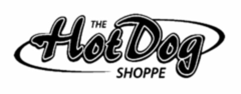 THE HOT DOG SHOPPE Logo (USPTO, 29.11.2012)