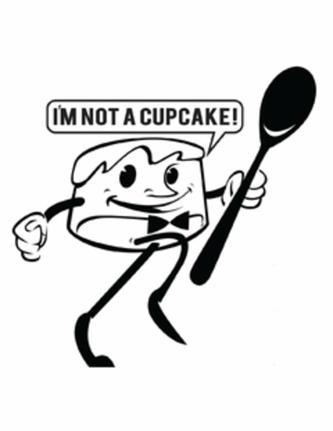 I'M NOT A CUPCAKE Logo (USPTO, 05/15/2013)