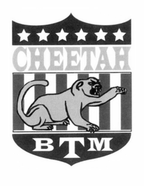 CHEETAH BTM Logo (USPTO, 11.06.2013)