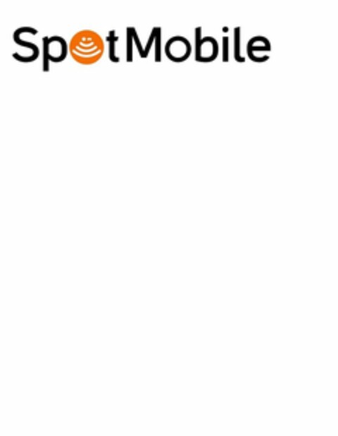 SPOT MOBILE Logo (USPTO, 06/24/2013)