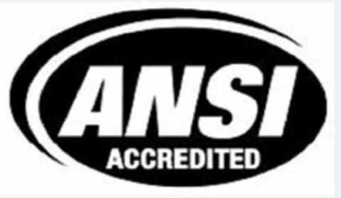 ANSI ACCREDITED Logo (USPTO, 13.08.2013)