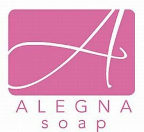 A ALEGNA SOAP Logo (USPTO, 27.08.2013)