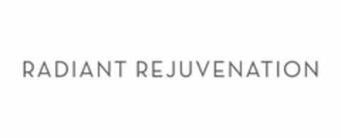 RADIANT REJUVENATION Logo (USPTO, 03.09.2013)