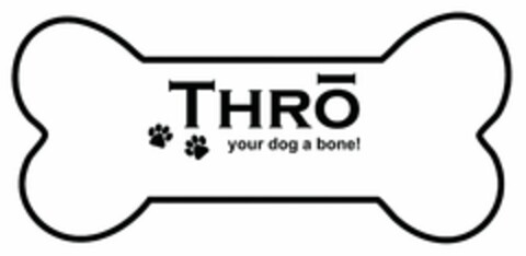 THRO YOUR DOG A BONE Logo (USPTO, 04.03.2014)