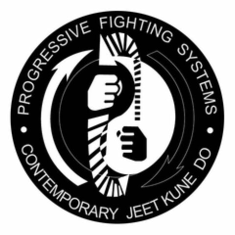 PROGRESSIVE FIGHTING SYSTEMS CONTEMPORARY JEET KUNE DO Logo (USPTO, 08/05/2014)