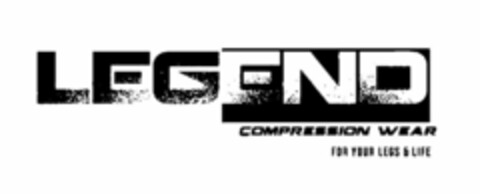 LEGEND COMPRESSION WEAR FOR YOUR LIFE & LEGS Logo (USPTO, 28.08.2014)