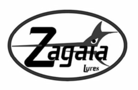 ZAGAIA LURES Logo (USPTO, 09/23/2014)