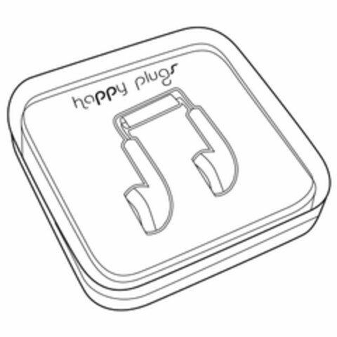 HAPPY PLUGS Logo (USPTO, 04/02/2015)