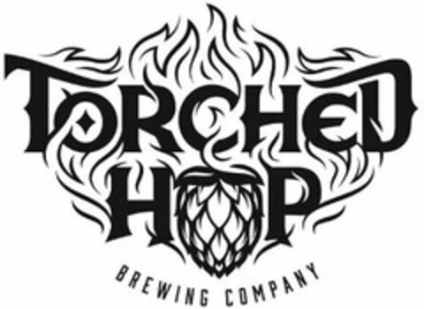 TORCHED HOP BREWING COMPANY Logo (USPTO, 04/07/2015)