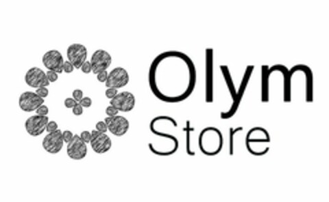 OLYM STORE Logo (USPTO, 06/22/2015)