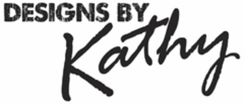 DESIGNS BY KATHY Logo (USPTO, 09.07.2015)