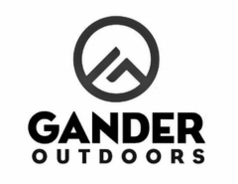 GO GANDER OUTDOORS Logo (USPTO, 06/29/2017)