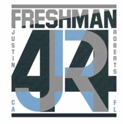 JR FRESHMAN 44 JUSTIN ROBERTS CA FL Logo (USPTO, 31.10.2017)