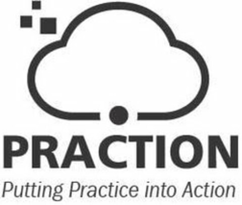 PRACTION PUTTING PRACTICE INTO ACTION Logo (USPTO, 20.11.2017)