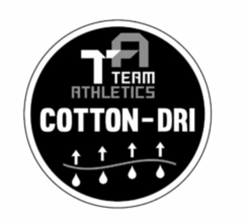 TA TEAM ATHLETICS COTTON-DRI Logo (USPTO, 11.04.2018)